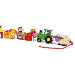 Viga Toys Wooden stringing game Farm, 2+ years