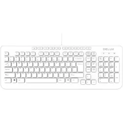 Delux keyboard OM-02U USB white
