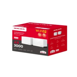Безжична рутер Wi-Fi 6 Mesh система Mercusys Halo H85X(3-pack)