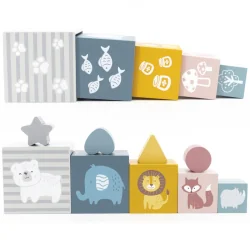 Viga toys Wooden cube sorter, 12+ months