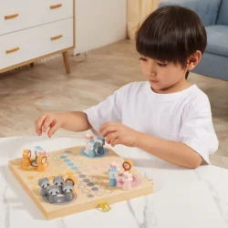 Viga toys Ludo Game Wild animals, 3+ years