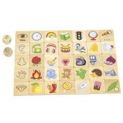 Viga Toys Logic game Learn the senses, 3+ years