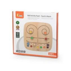 Viga Toys Sensory Wall Maze, 2+ years