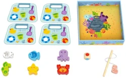 Tooky Toy Fishing Board Game, 18 months+