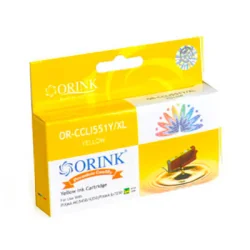 Патрон Canon CLI-551XL YELL съвместим