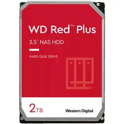 WD Red Plus NAS HDD Cache 128MB, 2TB