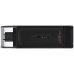 Памет USB Type-C 3.2 128GB Kingston DataTraveler 70 черен