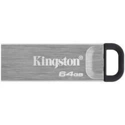 Памет USB 3.2 64GB Kingston DataTraveler Kyson сребрист