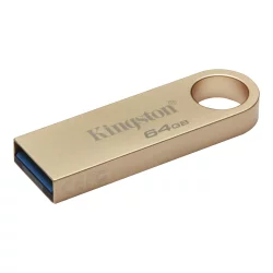 Памет USB 3.2 64GB Kingston DataTraveler SE9 G3 златист