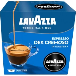 Lavazza A Modo Mio Dek Cremoso caps 16pc