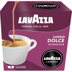 Lavazza A Modo Mio Lungo Dolce caps 16pc