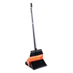 Broom and shovel set with Royal lid