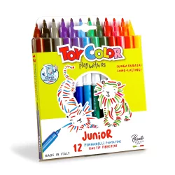 Флумастери Toy Color Junior 12 Цвята