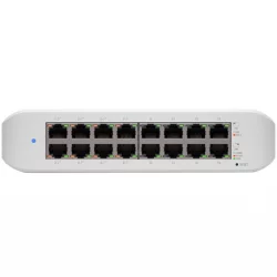 16-портов гигабитен PoE комутатор Ubiquiti UniFi Switch Lite USW-Lite-16-PoE Gen2