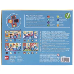 Apli kids Educational puzzle set  My Home 4 puzzles, 3+ years