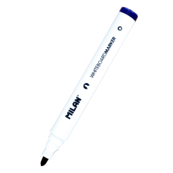 Whiteboard Marker MILAN round blue