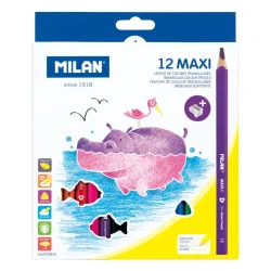 Milan MAXI Color Pencil 12 colors