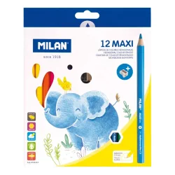 MILAN MAXI HEXAGON Color Pencil 12col.