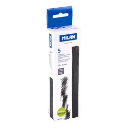 MILAN 7807 Drawing charcoal 10x10mm,5pcs