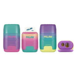 Двойна острилка Milan Compact Sunset гум