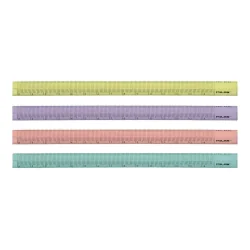 Milan New Look ruler 15 cm assorted col.
