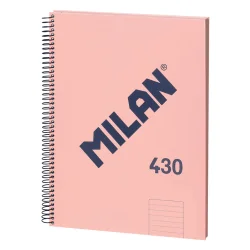 Notebook А4 Milan 1918 pink HC SP 80 sh