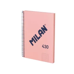 Тетрадка А5 MILAN рзв кв.5/5 ТК СП.80л