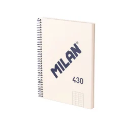 Тетрадка А5 MILAN бжв кв.5/5 ТК СП.80л