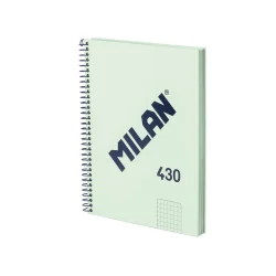 Тетрадка А5 MILAN злн кв.5/5 ТК СП.80л