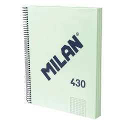 Тетрадка А4 MILAN злн кв.5/5 ТК СП.120л