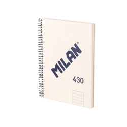 Тетрадка А5 MILAN 1918 бежова ТК СП.80л