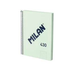 Тетрадка А5 MILAN 1918 зелена ТК СП.80л