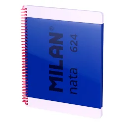Notebook А4 Milan Nata blue HC SP 80 sh