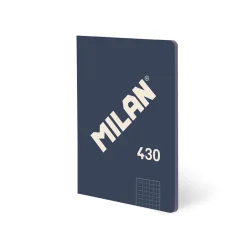 Тетрадка А5 MILAN 1918кв. 5/5 син МК 48л