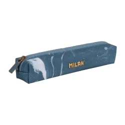 Milan Lawa 1-zip Pencil case empty blue