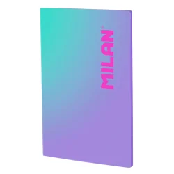 Тетрадка А4 Milan Sunset лилава МК  48л