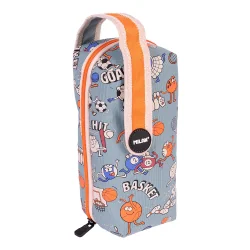 Milan Sport 1-zip Pencil case 31p. blue