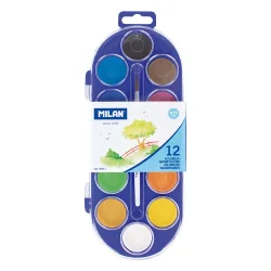 Watercolour paint Milan d30 12 colors