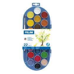 Акварелни бои Milan ф30 22 цвята