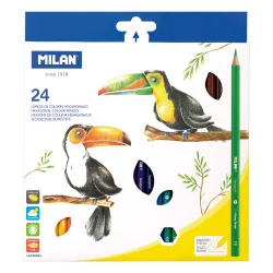 Milan TOUCAN Color Pencils 24 colors