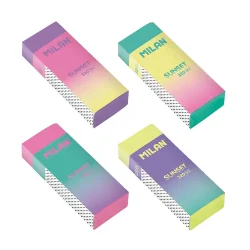 Milan 320SN Sunset eraser assorted