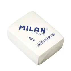 Milan 403 Gigant eraser rectangular whit