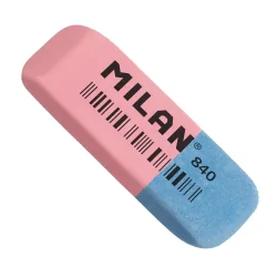 Milan 840 combined eraser white