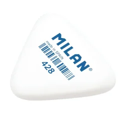 Milan 428 triangular eraser white
