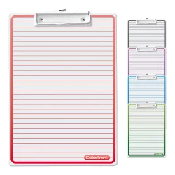 Clipboard without lid OfBox PVC assorted