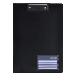 Клипборд с капак OfBox Basic черен