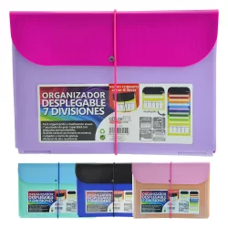 Folder OfBox Colorline hanging 7 pockets