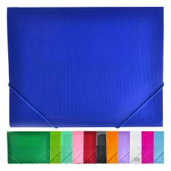 Папка OfBox Maxi+ с ластик асорти