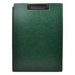 Clipboard with lid OfBox leather Green