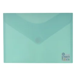 Папка с копче OfBox V-Lock A4+ син